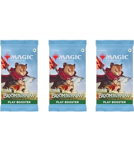 Amazon.com: MTG Booster Pack Play : Bloomburrow (BLB) : Toys & Games